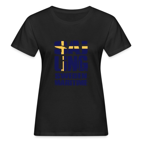 Sweden Maritime Sailing - Frauen Bio-T-Shirt