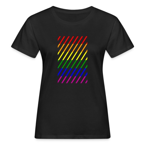 gay stripes - Frauen Bio-T-Shirt