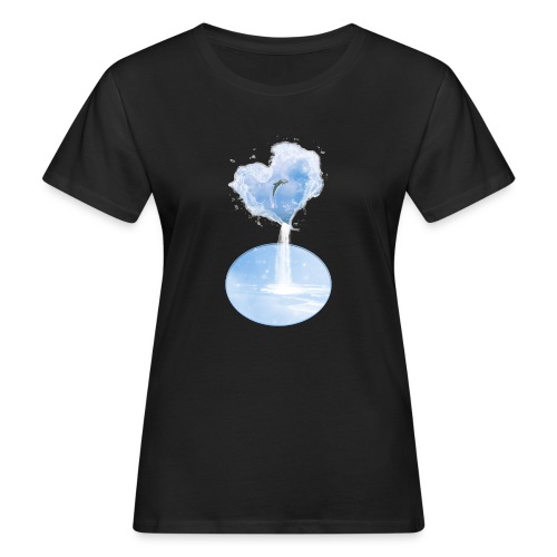 Das Herz des Ozeans - Frauen Bio-T-Shirt