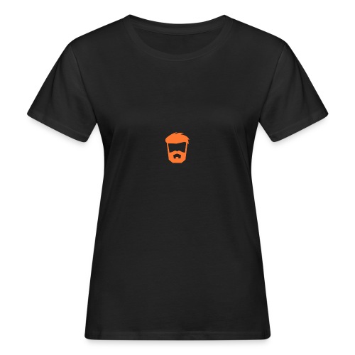 beard orange png - Ekologisk T-shirt dam