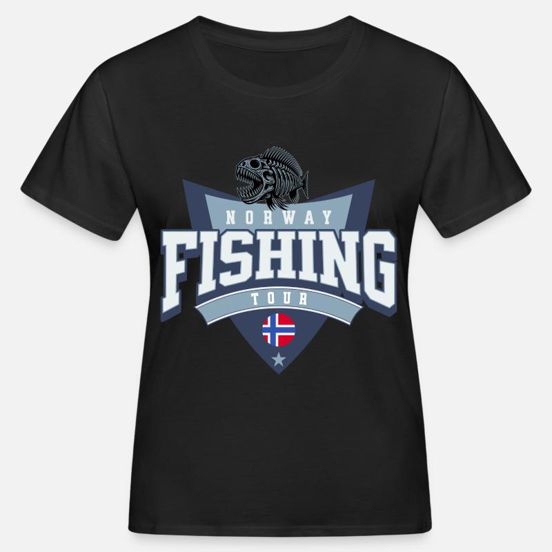 Norges fisketur - Organic damer - sort