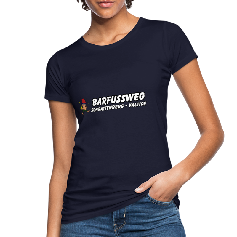 Barfussweg - Frauen Bio-T-Shirt