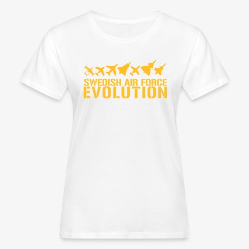Swedish Air Force Evolution - Ekologisk T-shirt dam