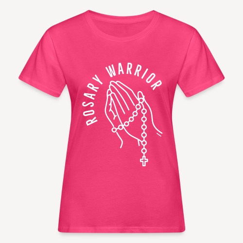 ROSARY WARRIOR - Women's Organic T-Shirt