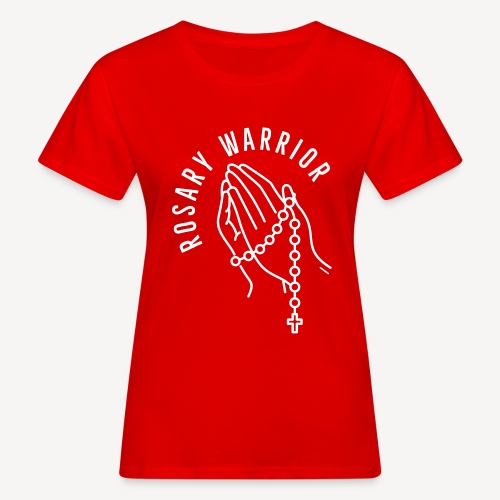 ROSARY WARRIOR - Women's Organic T-Shirt