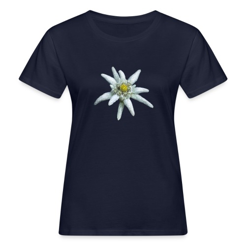 Alpen-Edelweiß - Frauen Bio-T-Shirt