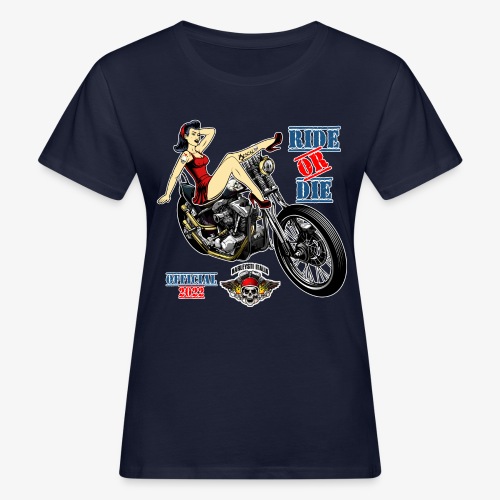 Harleysti Italia - Festliches Design von 2022 - Frauen Bio-T-Shirt