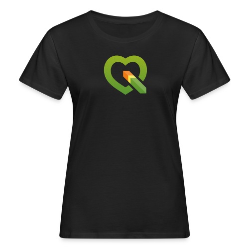 QGIS heart logo - Women's Organic T-Shirt