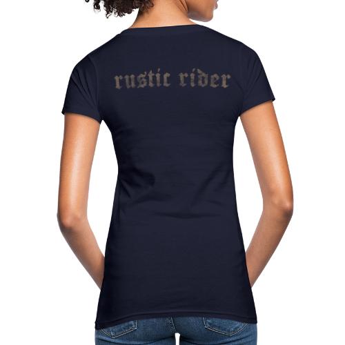 rustic rider - T-shirt bio Femme