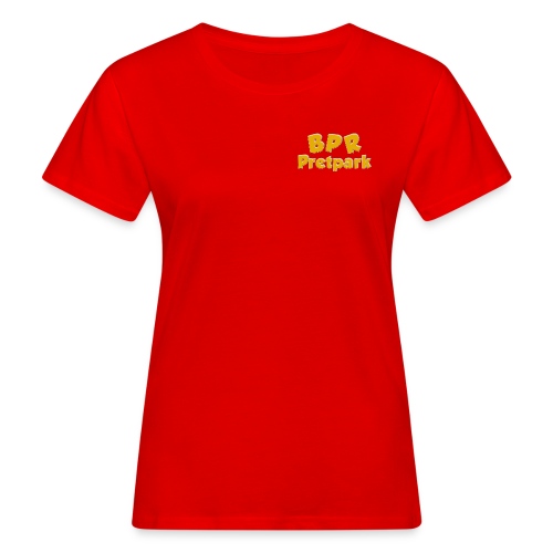 BPR Pretpark borstlogo - Vrouwen Bio-T-shirt
