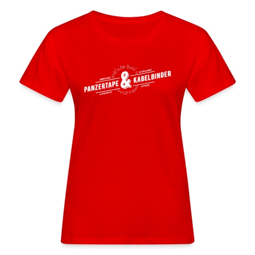 BRDSTN Panzertape & Kabelbinder - Frauen Bio-T-Shirt