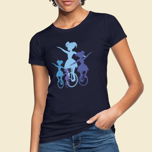 Einrad Girls - Frauen Bio-T-Shirt