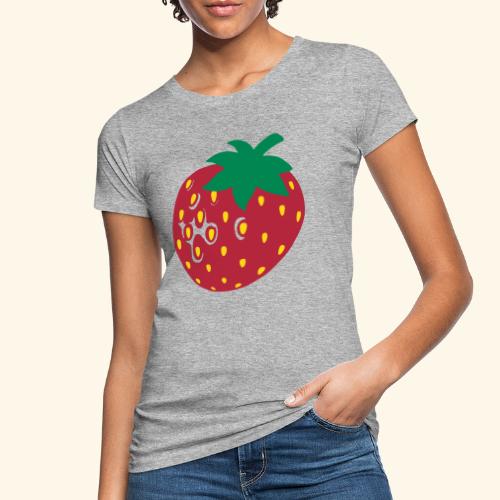 Erdbeere - Frauen Bio-T-Shirt