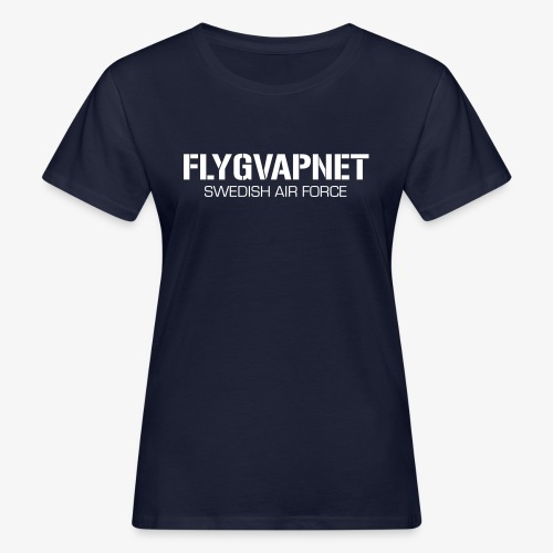 FLYGVAPNET - SWEDISH AIR FORCE - Ekologisk T-shirt dam