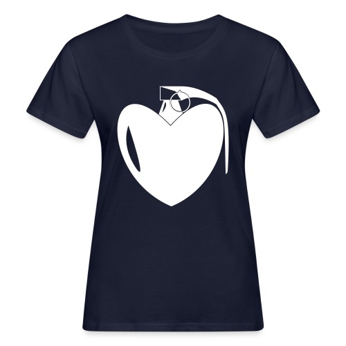 Exploding Heart - Vrouwen Bio-T-shirt