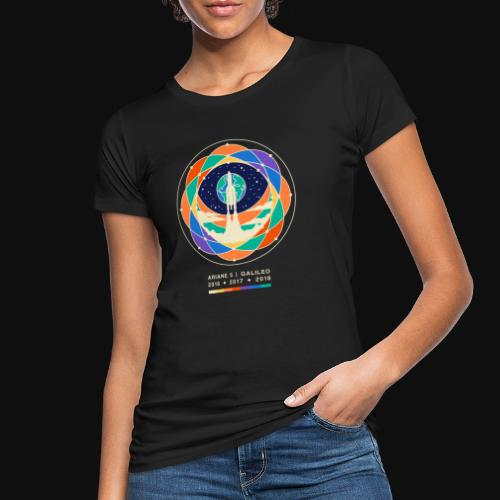 Ariane 5 and Galileo mission by Danny Haas - Women's Organic T-Shirt