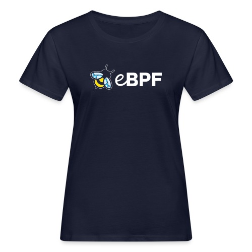 ebpf logo color on dark - Women's Organic T-Shirt