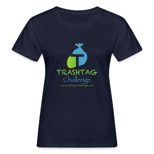 Trashtag Challenge WE CLEAN THE WORLD - Frauen Bio-T-Shirt