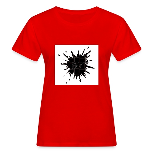 Blacktuber Splash Logo - Vrouwen Bio-T-shirt