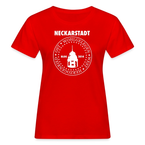 Neckarstadt – Blog seit 2014 (Logo hell) - Frauen Bio-T-Shirt