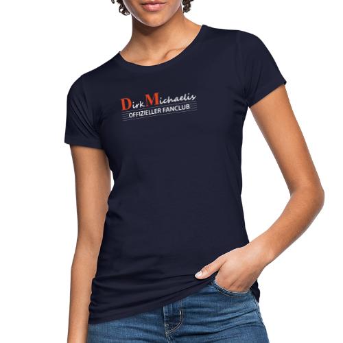 Fanclub Logo weiss - Frauen Bio-T-Shirt