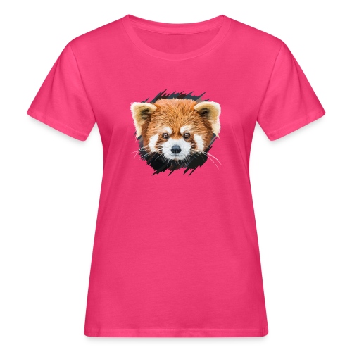 Roter Panda - Frauen Bio-T-Shirt