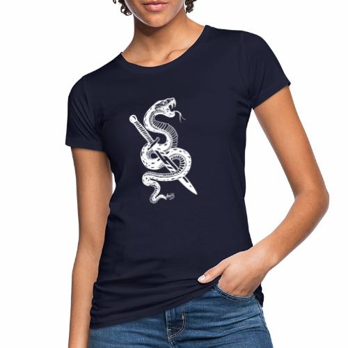 Snake Dagger WH - Women's Organic T-Shirt