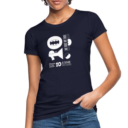 ESME Anniversary Simple Design Weiss - Frauen Bio-T-Shirt