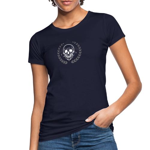 Floral Skull - Ekologiczna koszulka damska