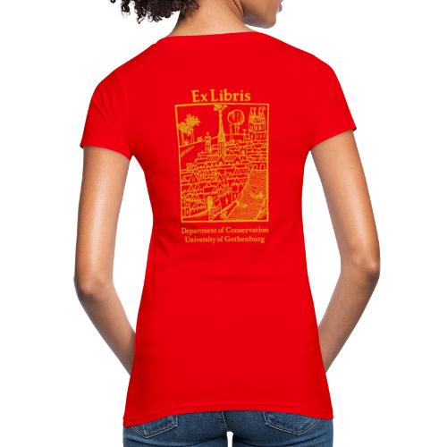 ExLibris Gul - Ekologisk T-shirt dam