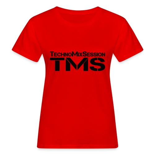 TMS-TechnoMixSession (Black) - Frauen Bio-T-Shirt
