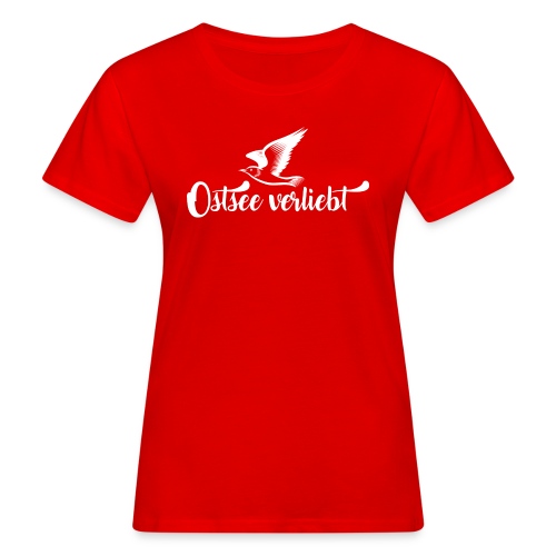 Ostssee verliebt - Frauen Bio-T-Shirt