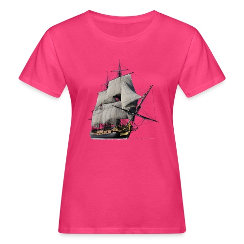 Segelschiff - Frauen Bio-T-Shirt