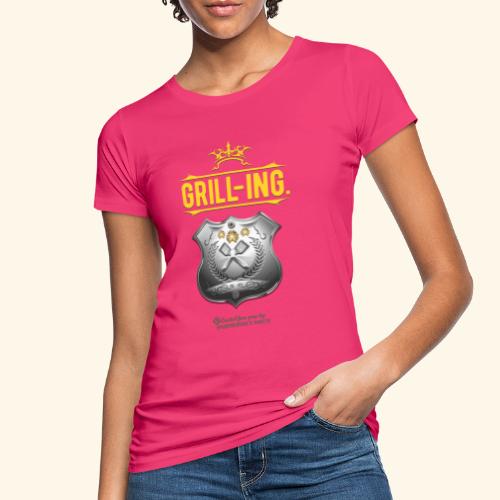 Grill-Ing. Spruch fürs Grillieren - Frauen Bio-T-Shirt