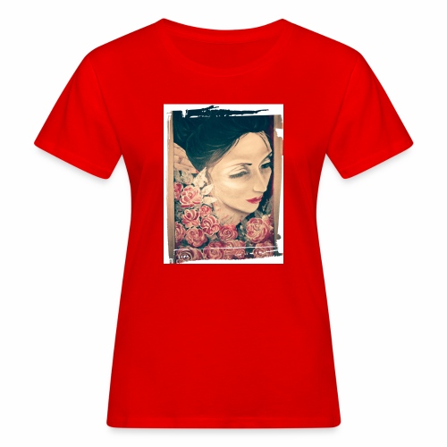 Lady Rose, - T-shirt ecologica da donna
