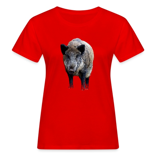 Wildschwein - Frauen Bio-T-Shirt
