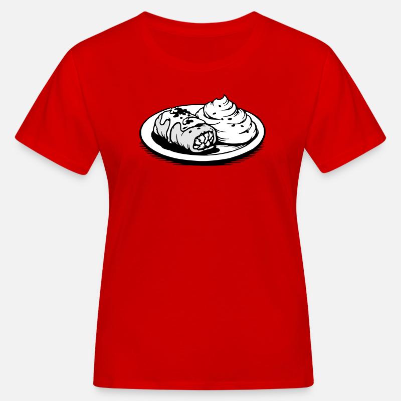 Golubzi cabbage wrap with mashed potatoes - Women's Organic T-Shirt - red