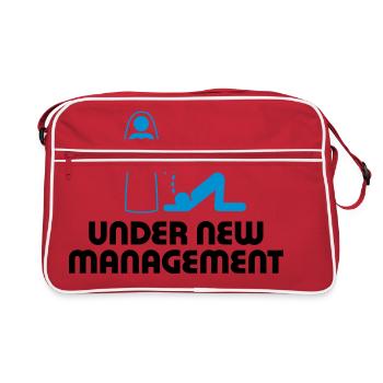 Sous une nouvelle direction - Sac Retro - rouge/blanc - Devant