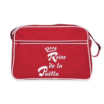 Paella queen - Retro Bag - red/white - Front