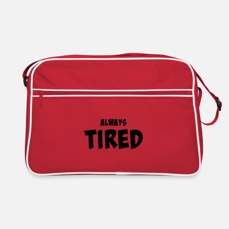 Always tired Retro Bag