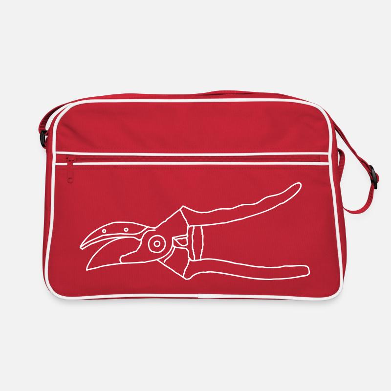 Garden Scissors Retro Bag