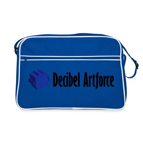 decibelartforce logo 4c vektorisiert - Retro Tasche