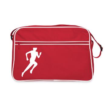 Runner - Retro Tasche - Rot/Weiß - Vorne