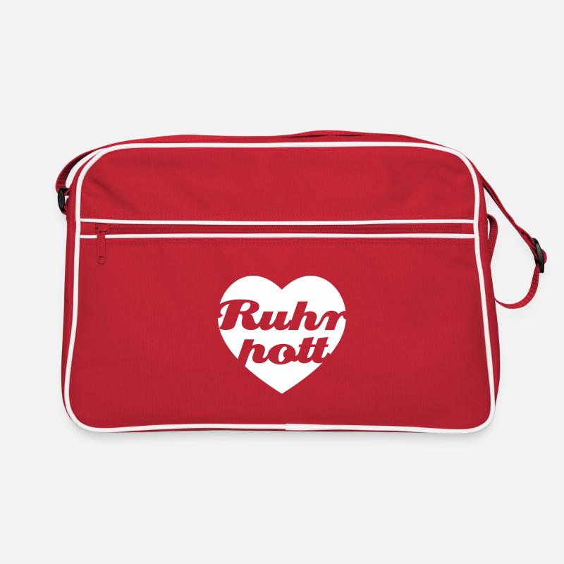 I Love Heart Ruhr Retro Bag