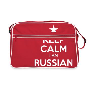 RUSSIA - Sac Retro - rouge/blanc - Devant