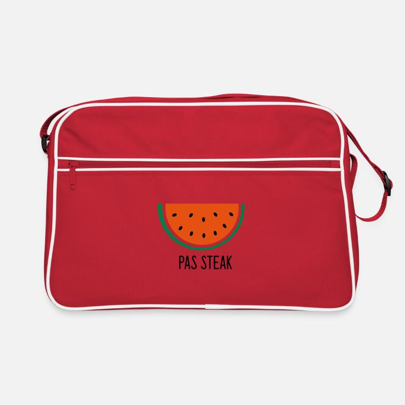 Kein Steak Retro Tasche
