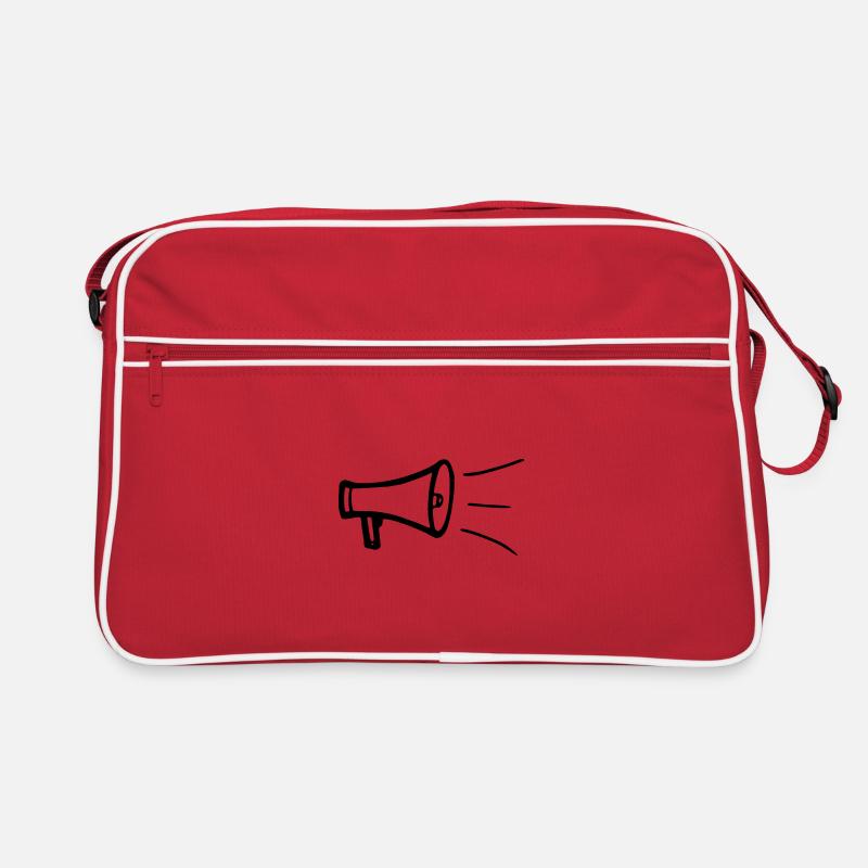 Megaphon Retro Tasche