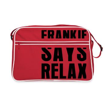 Frankie Says Relax - Retro Bag - red/white - Front