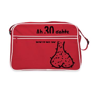 à partir de 30 hodensack va vers le bas - Sac Retro - rouge/blanc - Devant