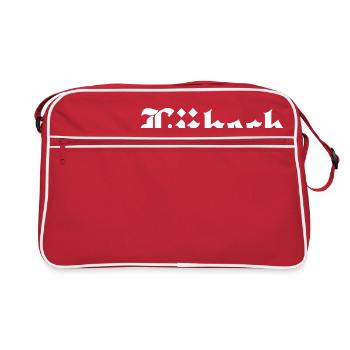 Lübeck Lübeck - Sac Retro - rouge/blanc - Devant